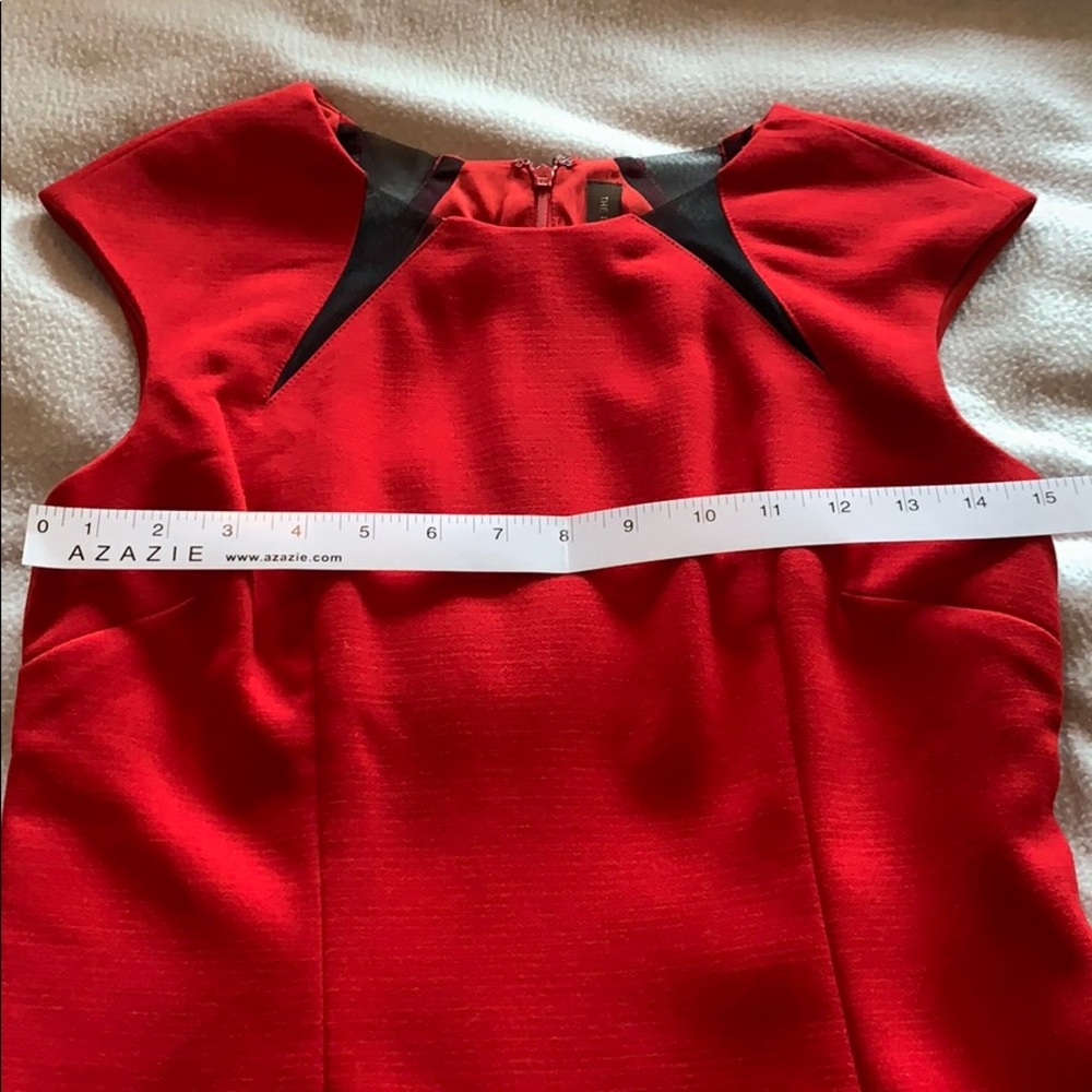 NWT The Limited red fitted dress - Picture 8 of 9